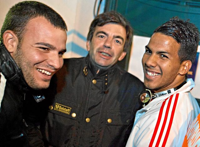 Pedro Bravo junto a Jonathan Viera, el día de su estreno con la sub-21 / Canarias7