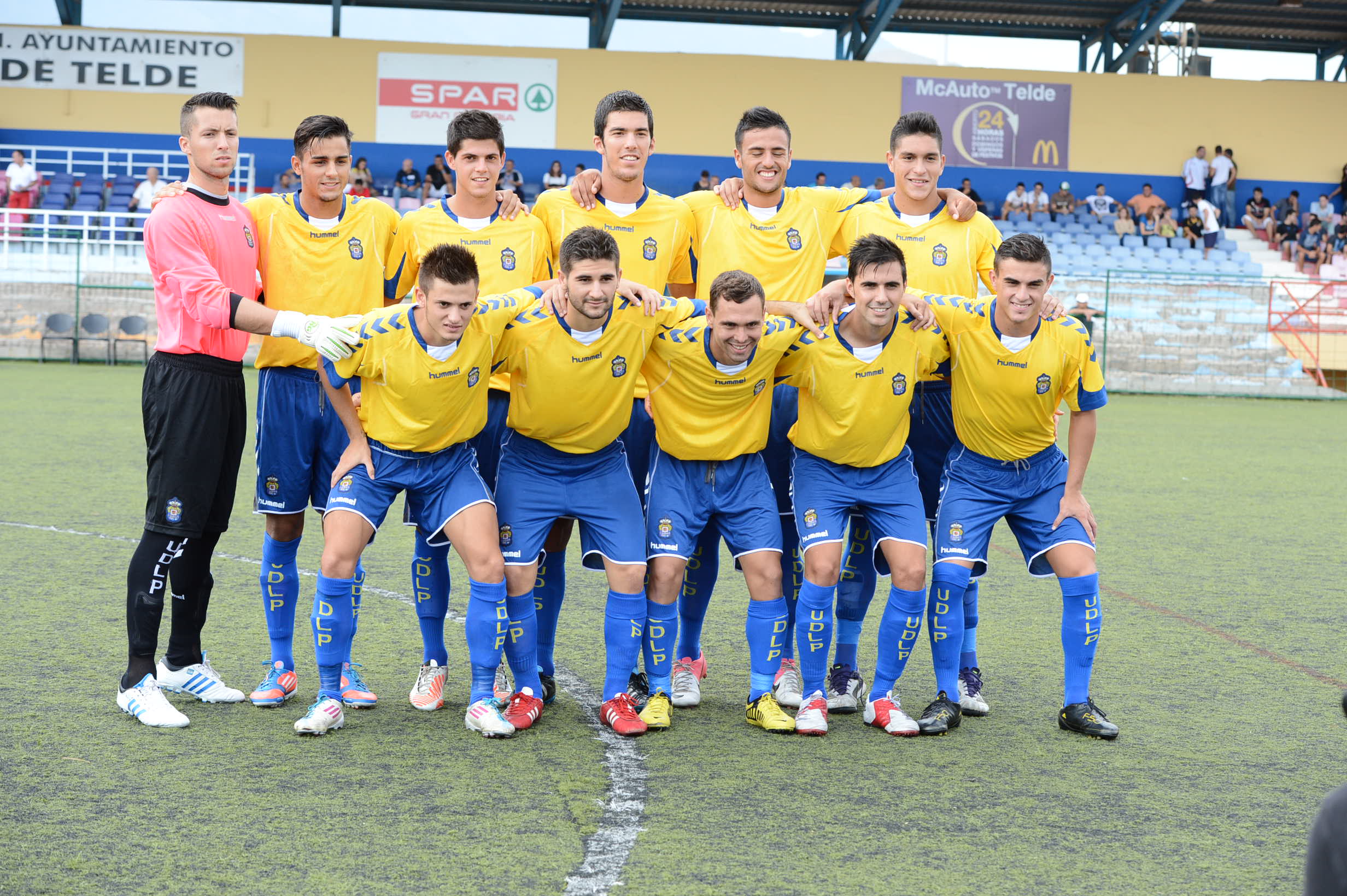 Pablo Varela fue la única novedad en la alineación / Samuel Sánchez (udlaspalmas.net)
