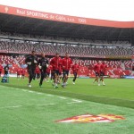 Entrenamiento en El Molinón durante la semana / Real Sporting de Gijón.