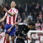 Mauro Quiroga, autor de los dos goles / Pedro Agrelo (lavozdegalicia.es)