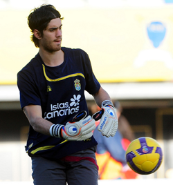 Conoce a... Roberto Santamaría, portero de la Unión Deportiva Las Palmas