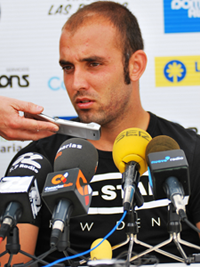 danilopez_entrenoalbacete Dani López, en la comparecencia de este martes