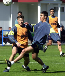 090630_josico_xl1 Carmelo y Josico, en la temporada 2000-2001, con Las Palmas / CanariasAhora.es