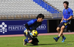 Barbosa entrenamiento