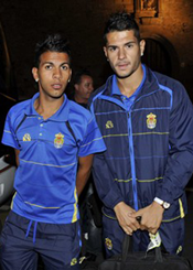 Viera y Vitolo, en su priemr año como profesionales / Canarias 7