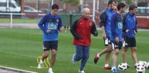 Francis Suárez, entrenamiento1
