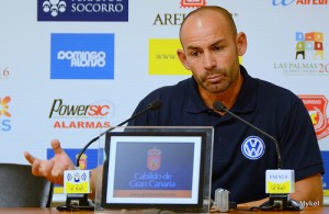 Paco Jémez, rueda de prensa, Nástic - UD1