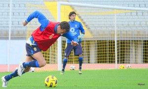 Pignol, entrenamiento