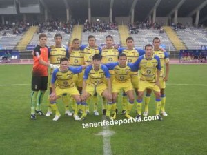 Once inicial Las Palmas Atlético, Tenerife B