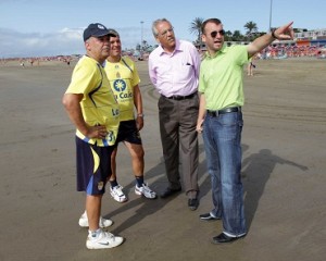 José Carlos Álamo con Juan Manuel Rodríguez