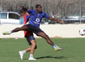 Perea, entrenamiento1