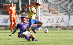 Vitolo reapareció en competición oficial tras su lesión en Guadalajara (jornada 2ª) y marcó el gol del empate (1-1) / LOF