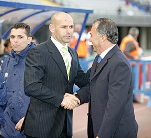Paco Jémez y Juan Manuel Rodríguez