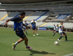 Randy, entrenamiento