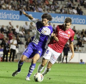 Sabadell - Recreativo La Unión Deportiva Las Palmas ha subido seis puntos en la tabla clasificatoria tras ganar en Balaídos, aprovechándose así de una jornada repleta de empates · La promoción, a un sólo punto · Hércules y Sabadell comparten el liderato · El Cartagena consiguió su primer punto · El Almería, único invicto de la categoría.