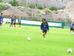 Vitolo, entrenamiento