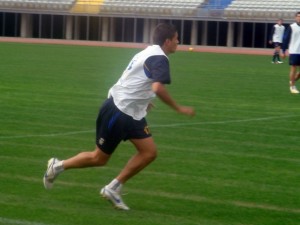 Francis Suárez, entrenamiento