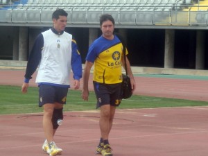 Vicente Gómez, entrenamiento