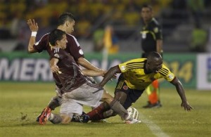 Colombia Venezuela Wcup Soccer