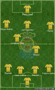 Alineación entrenamiento Cartagena