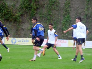 Portillo, entrenamiento