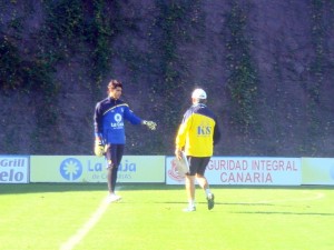 Barbosa, entrenamiento