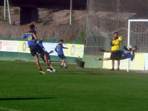 Barbosa, entrenamiento