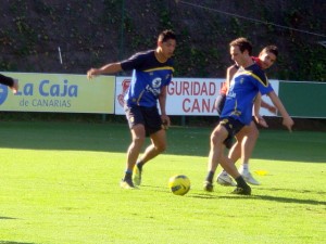 Corrales, entrenamiento