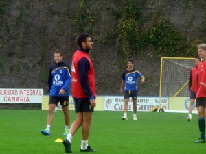 Diego Herner, entrenamiento