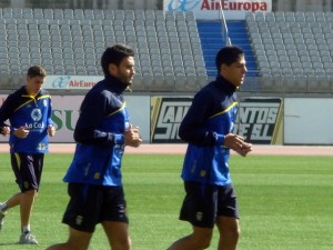 Diego Herner, entrenamiento