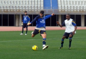 Juanpe, entrenamiento