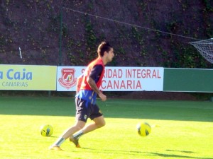 Portillo, entrenamiento