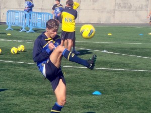 Ruymán, entrenamiento