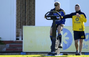 Ruymán, entrenamiento