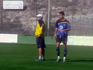 Vitolo, entrenamiento