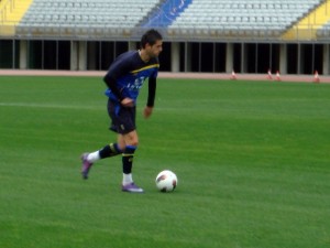 Portillo, entrenamiento