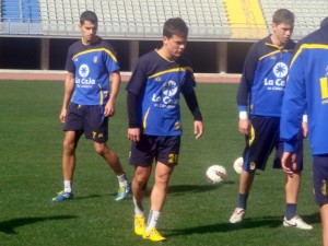 El jugador teldense considera que el interés de varios equipos por los jugadores de la Unión Deportiva Las Palmas sólo vienen a refrendar que las cosas se están haciendo bien.