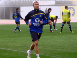 David González, entrenamiento