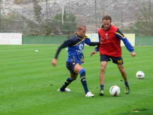 Laguardia, entrenamiento