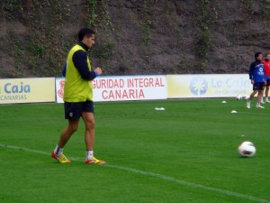Vitolo, entrenamiento