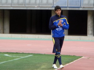 Barbosa, entrenamiento