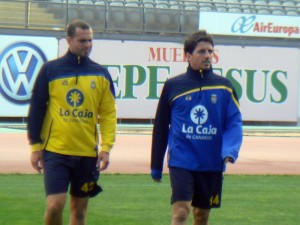 Javi Guerrero, entrenamiento