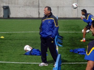 Juan Manuel Rodríguez, entrenamiento