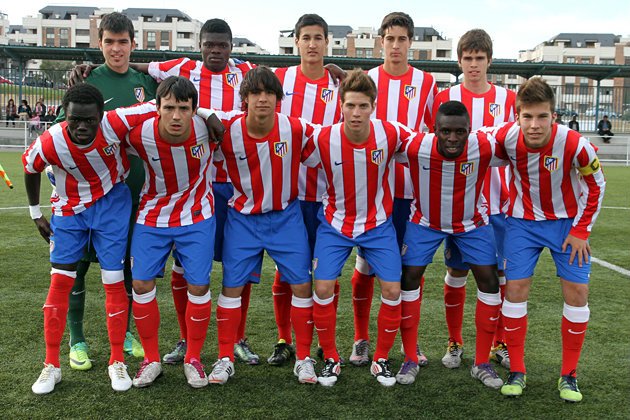 Atlético de madrid juvenil a jugadores