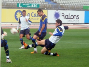 Portillo, entrenamiento