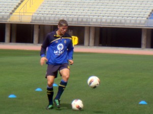 Ruymán, entrenamiento