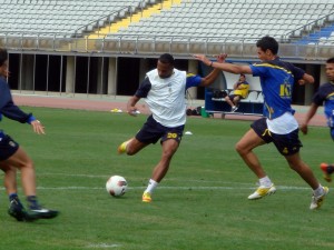 Randy, entrenamiento