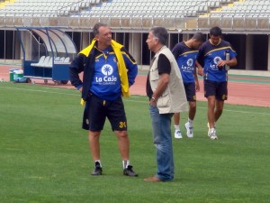Juan Manuel Rodríguez y Tonono, entrenamiento (2)