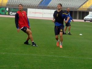 Portillo, entrenamiento