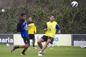 Aythami, entrenamiento